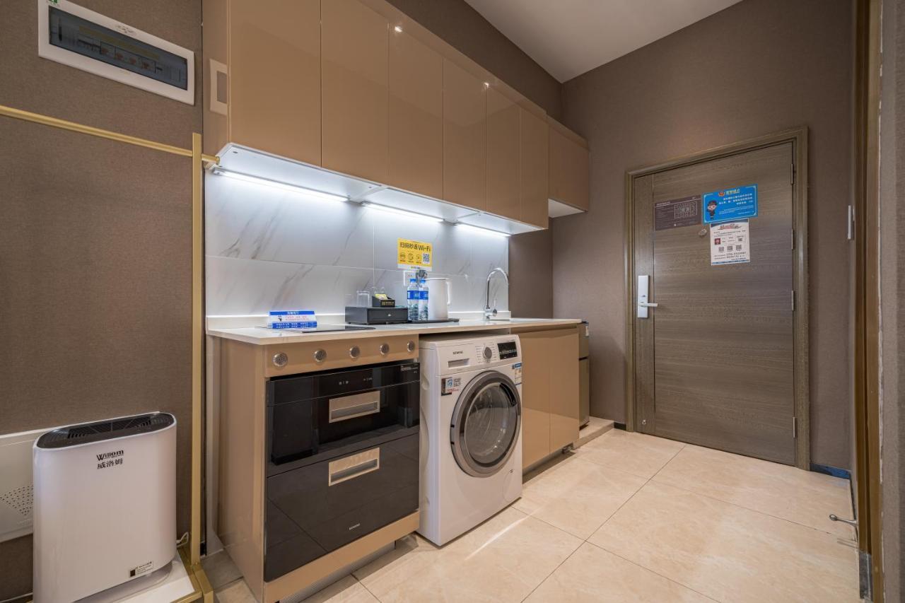 Gepai Executive Apartment - Shenzhen Futian Convention And Exhibition Center Eksteriør bilde