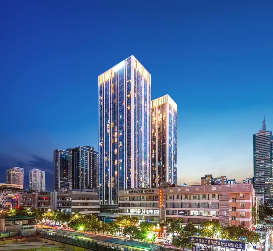 Gepai Executive Apartment - Shenzhen Futian Convention And Exhibition Center Eksteriør bilde