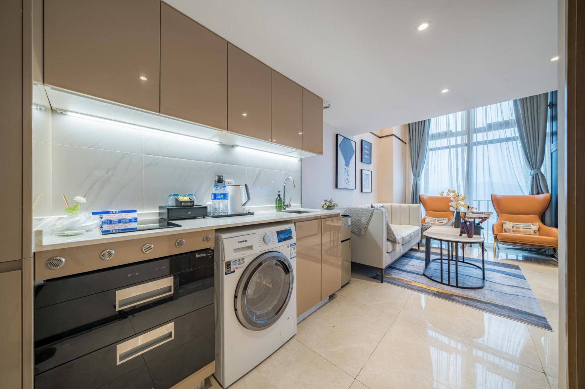 Gepai Executive Apartment - Shenzhen Futian Convention And Exhibition Center Eksteriør bilde