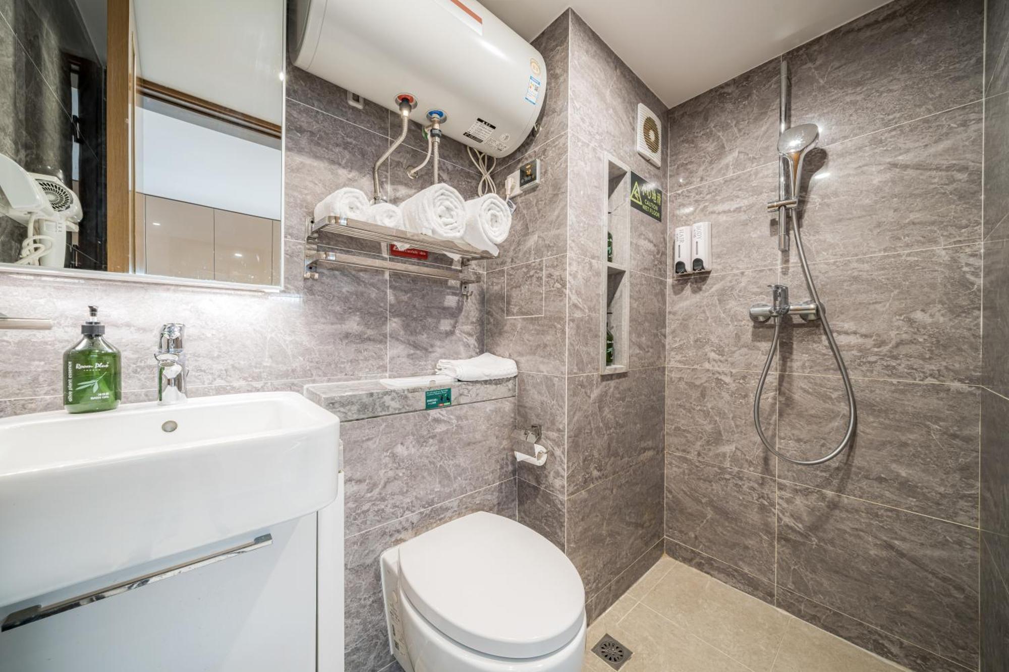 Gepai Executive Apartment - Shenzhen Futian Convention And Exhibition Center Eksteriør bilde