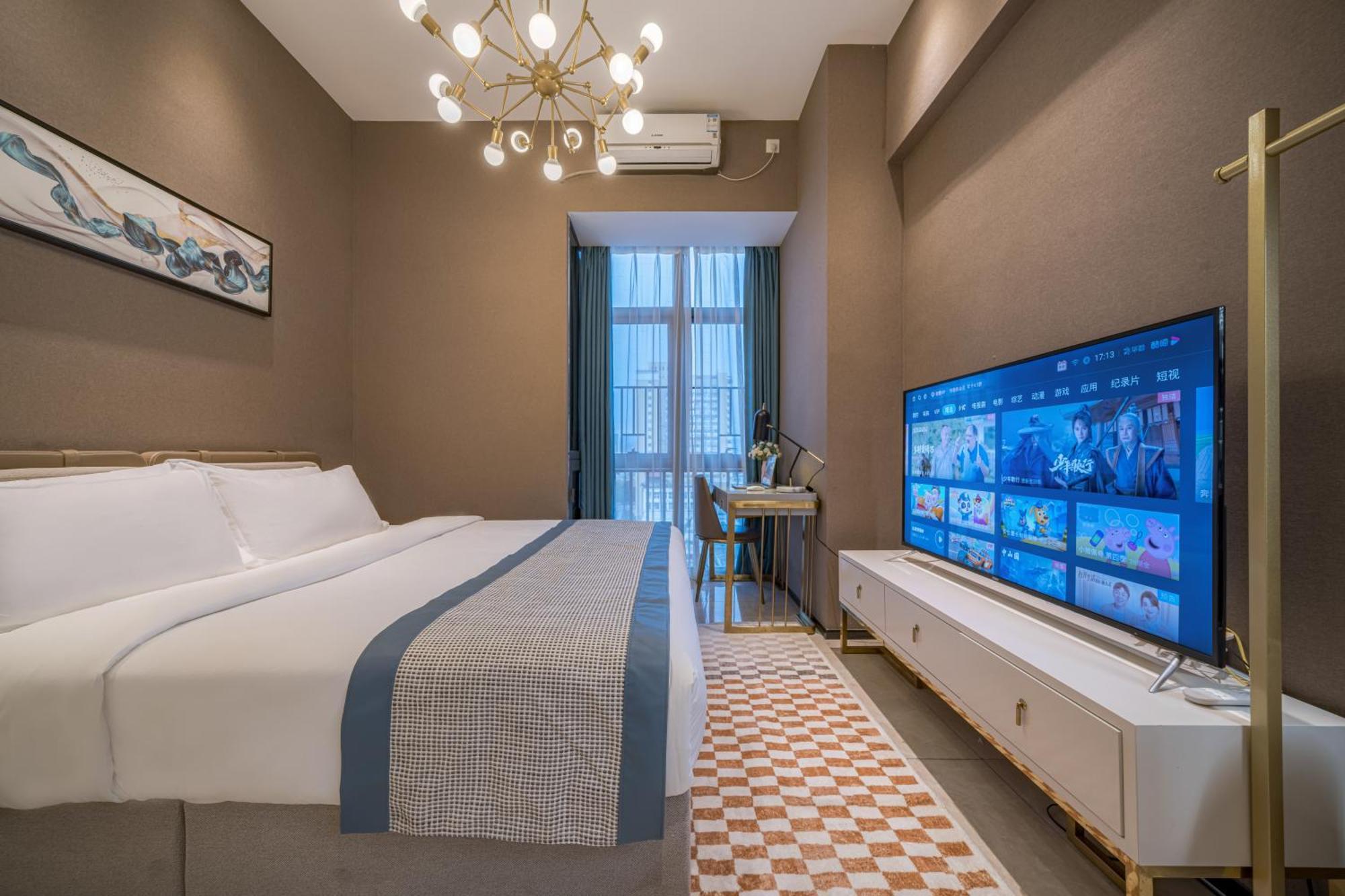 Gepai Executive Apartment - Shenzhen Futian Convention And Exhibition Center Eksteriør bilde
