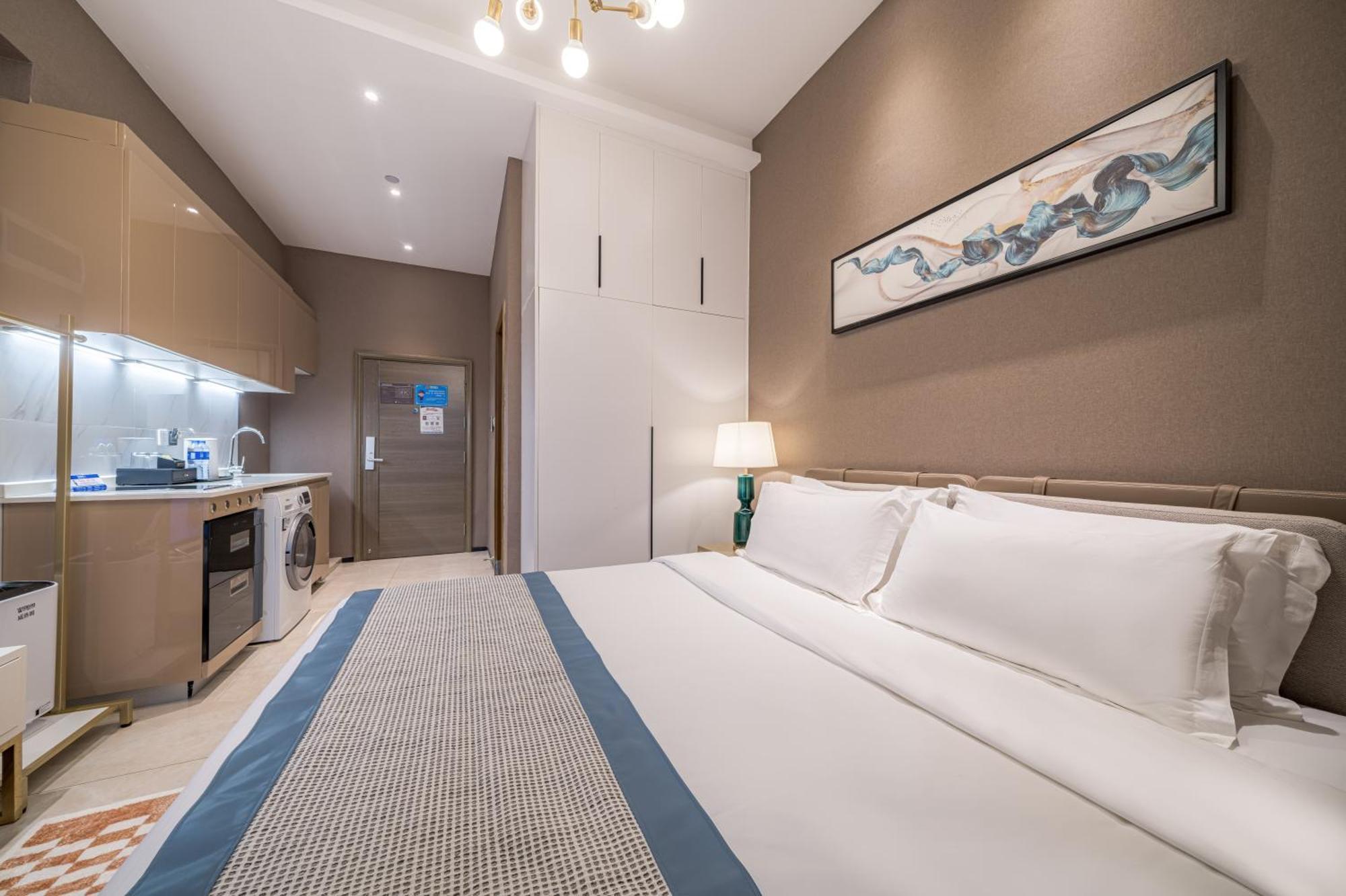 Gepai Executive Apartment - Shenzhen Futian Convention And Exhibition Center Eksteriør bilde