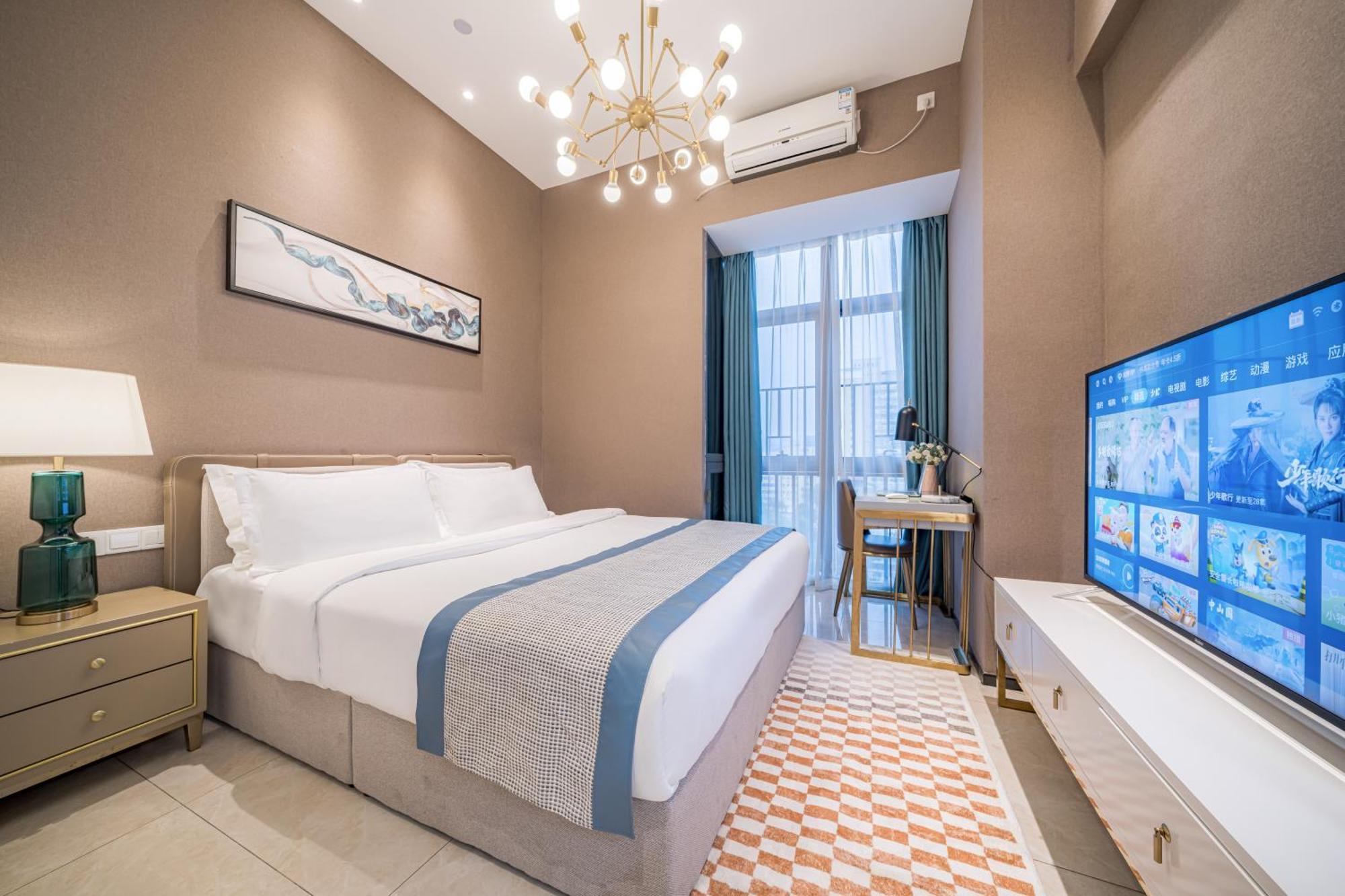 Gepai Executive Apartment - Shenzhen Futian Convention And Exhibition Center Eksteriør bilde