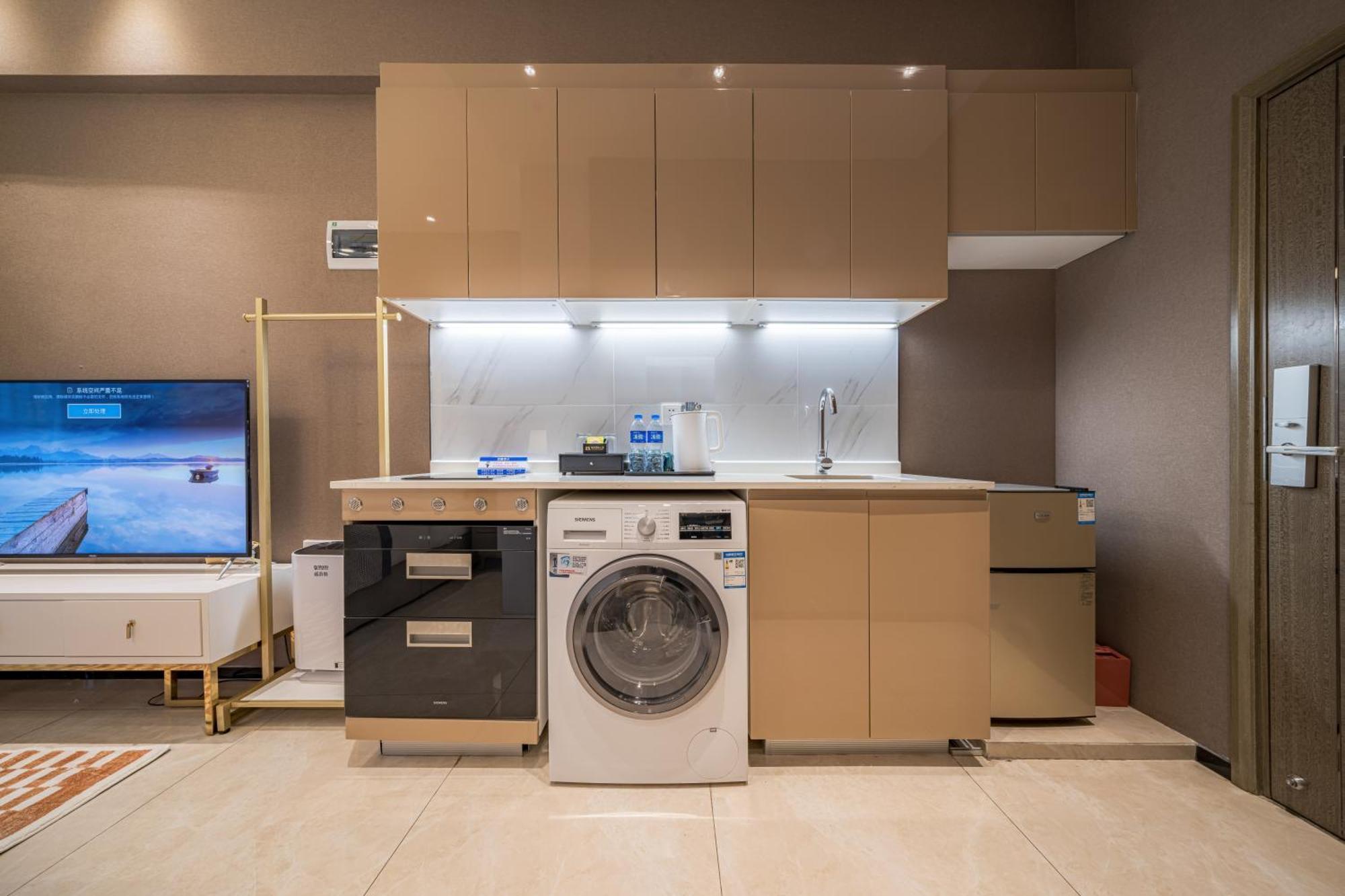 Gepai Executive Apartment - Shenzhen Futian Convention And Exhibition Center Eksteriør bilde