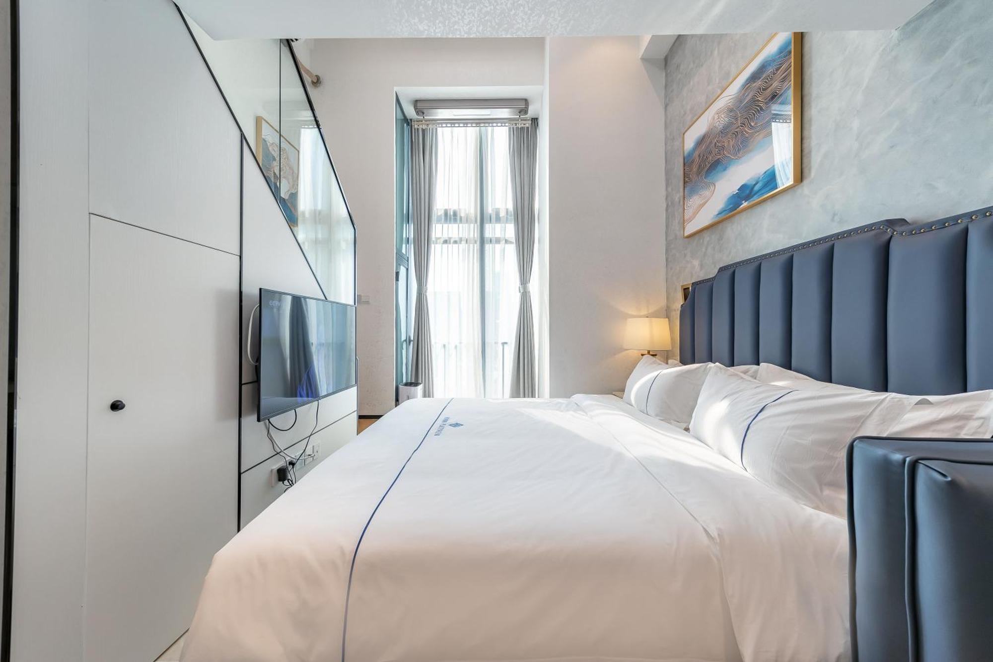 Gepai Executive Apartment - Shenzhen Futian Convention And Exhibition Center Eksteriør bilde